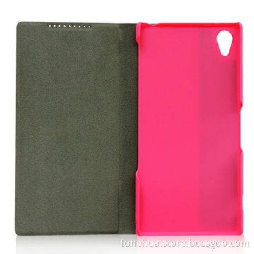 PU Leather Flip Case for Sony Z2, OEM/ODM Orders are Welcome, Various Colors are Available